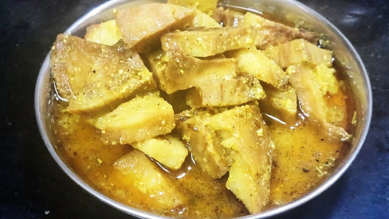 Tasty 😋 😋 😋😋 mouth watering Himachali dham wala kachalu ka madra# हिमाचली धाम की सब्जी कचालु का मदरा