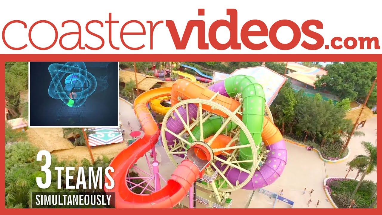 Amazing Slide Wheel water slide at Chimelong Waterpark Guangzhou from Wiegand Maelzer