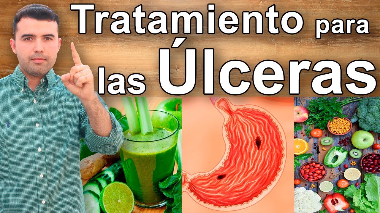 Como Curar las Ulceras por Gastritis - Remedios Caseros, Jugos y Tratamiento Natural de Ulceras