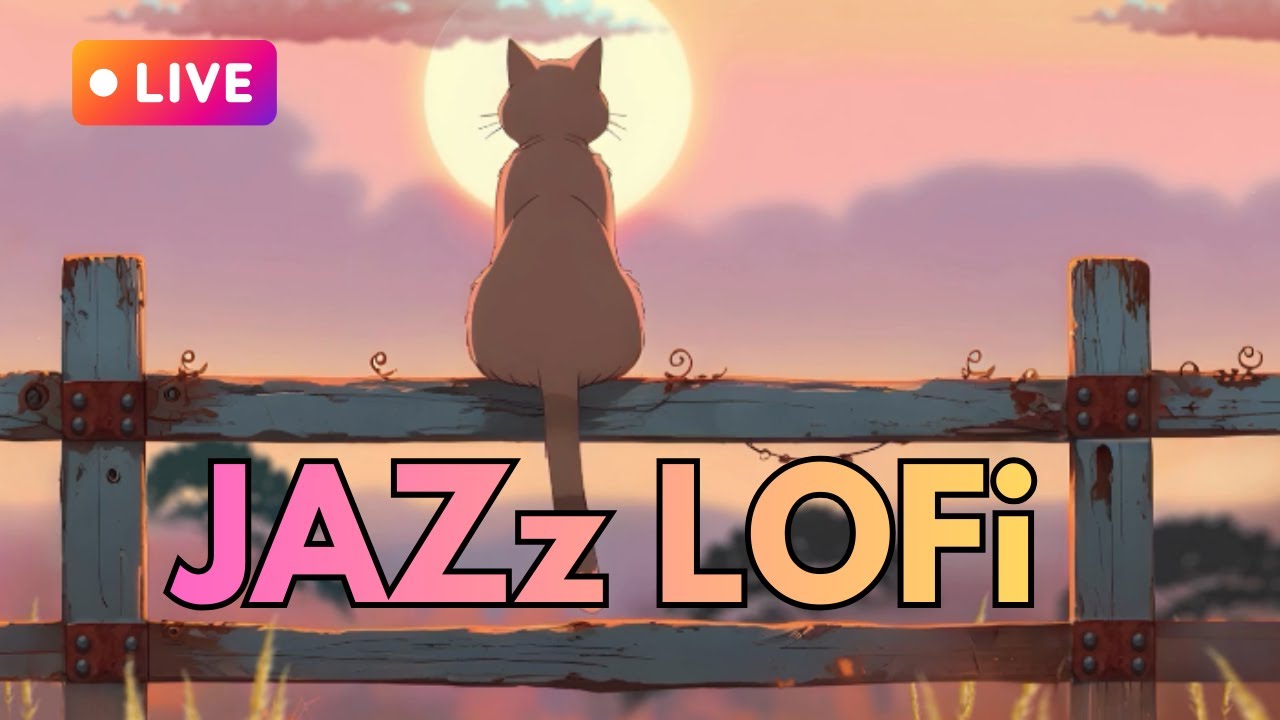 Smooth Jazz Lofi ☕ Chill Jazzhop Beats for Study, Focus & Relaxation | Cozy Lofi Live