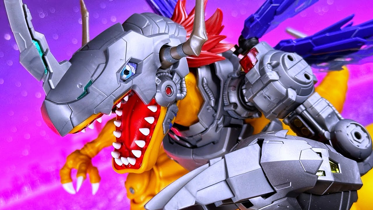 METALGREYMON el MEJOR MODEL KIT de DIGIMON! - Figure-Rise Standard Amplified