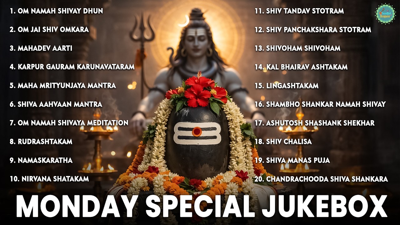 Monday Special Shiv Bhajans 🔱🕉️ | Top 20 Nonstop Shiva Bhajan | Mahadev Songs