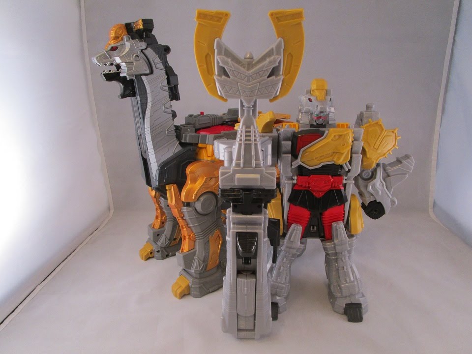 Titano Charge Megazord Review & Comparison (Power Rangers Dino Super Charge)