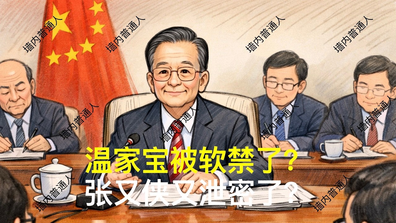 温家宝被软禁了？张又侠又泄密了？｜胡锦涛｜刘源｜邓朴方｜汪洋｜胡春华｜党中央决策议事协调机构