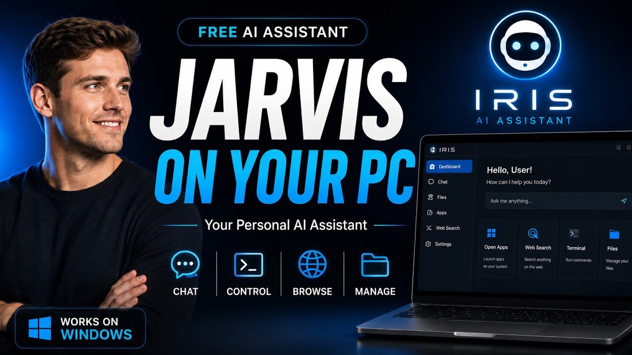 🤖 Build Your Own JARVIS AI Assistant on Windows (FREE 2026)