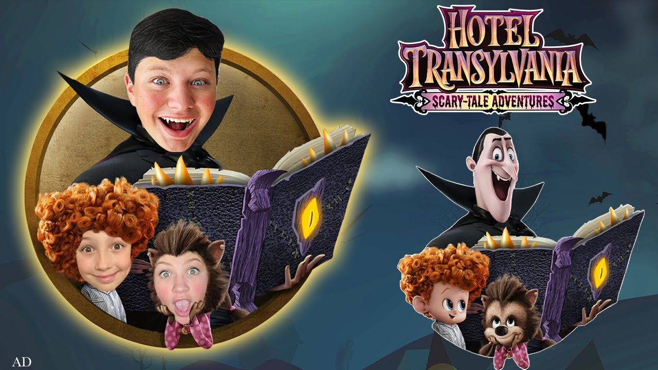HOTEL TRANSYLVANIA Scary-Tale Adventures! Funny Gameplay with KJAR Crew!
