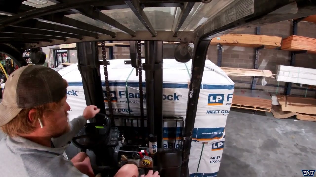 Forklift POV: I Struggled Stacking This