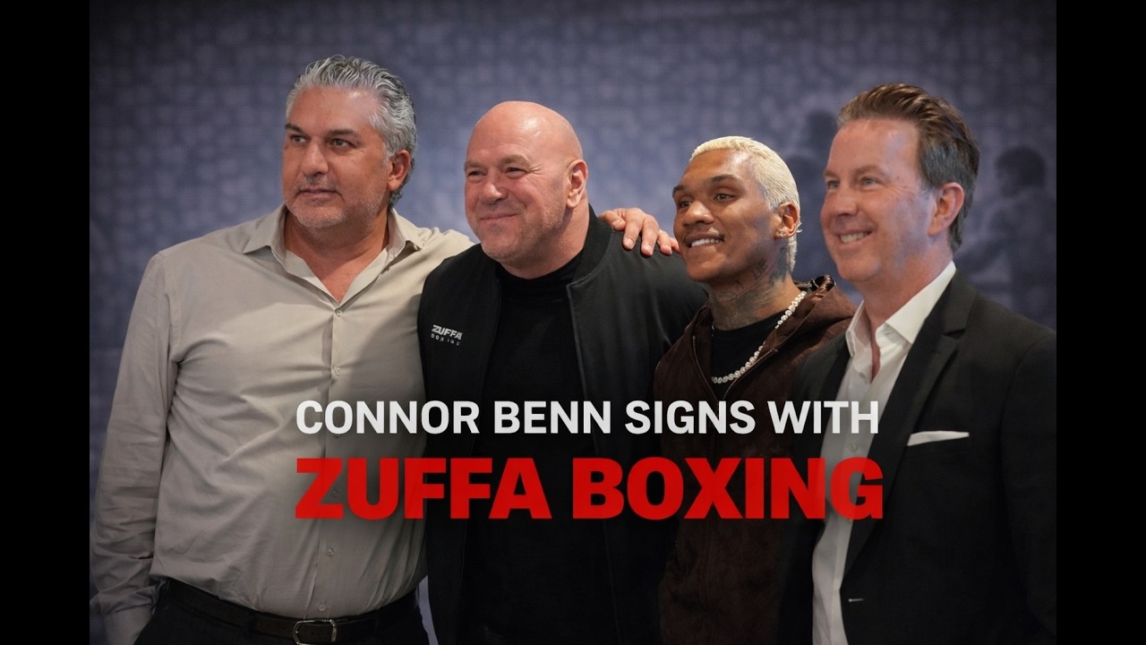 CONOR BENN SIGNS WITH ZUFFA BOXING