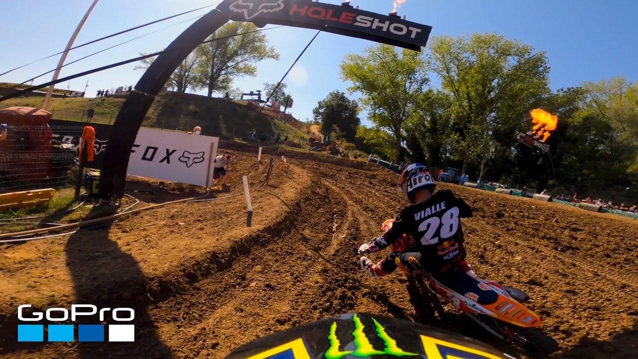 GoPro: Jago Geerts 2020 FIM MX2 RD7 Città di Faenza Moto 1