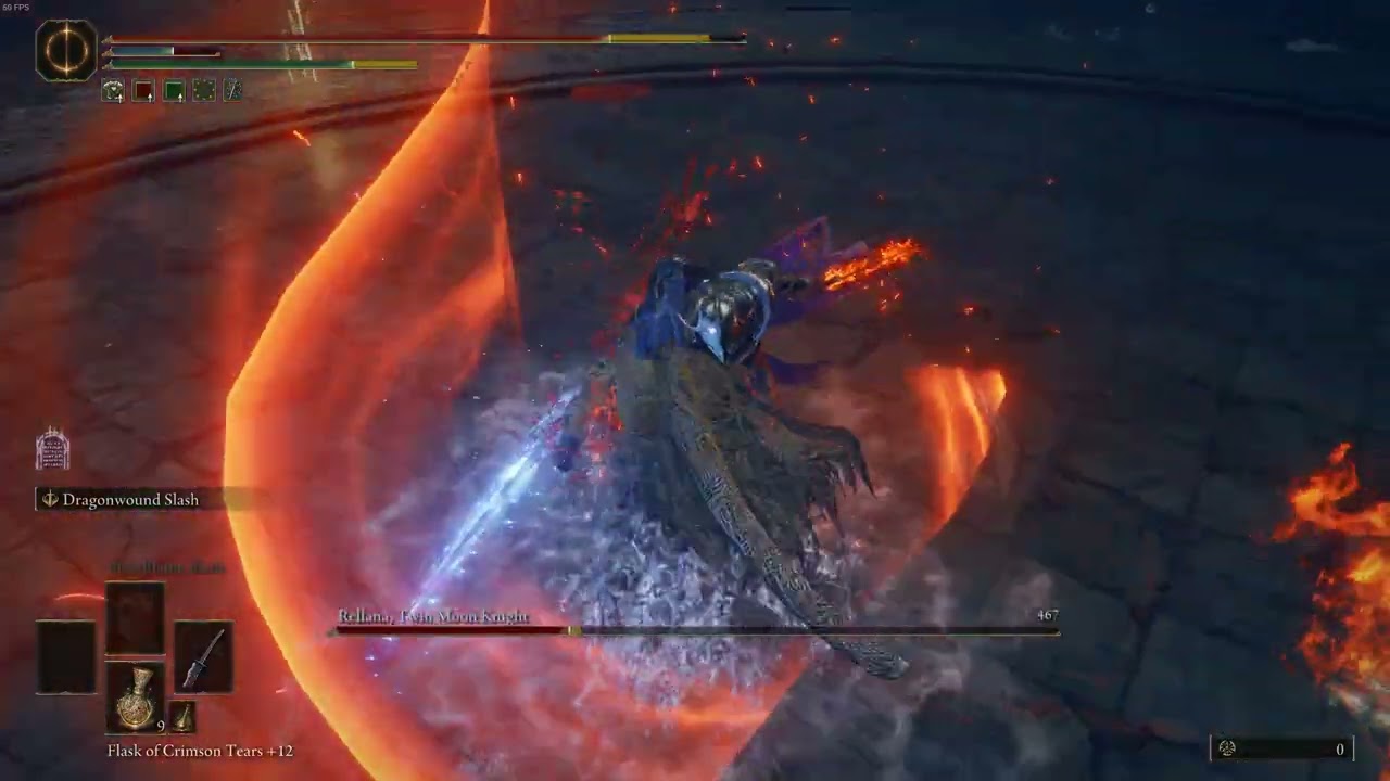 Elden Ring DLC - Rellana Boss Fight - No Cheese, Summon, or Parry - Dragon Hunter GK +9