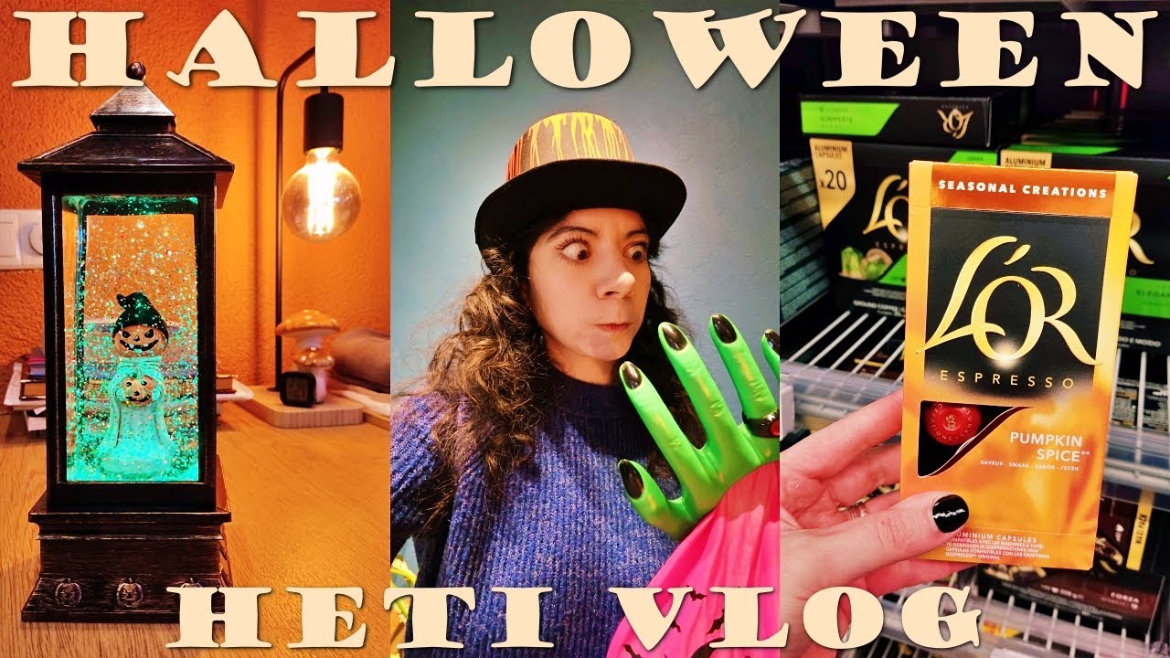 🍂 Halloween Hollandiában🎃🧟| Trick or Treating🧛🏻 🍭🧙🏻 | heti vlog