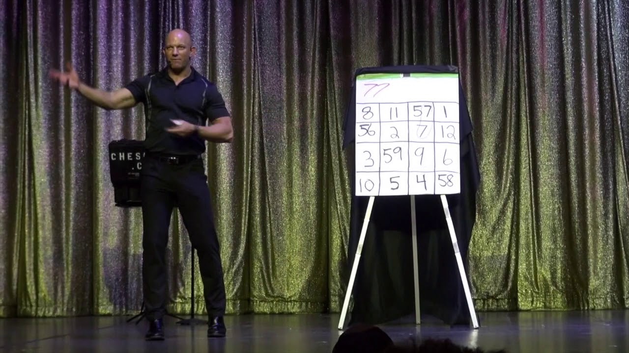 Crazy Sudoku Mind Reading Trick - Comedy Mentalist Chad Chesmark