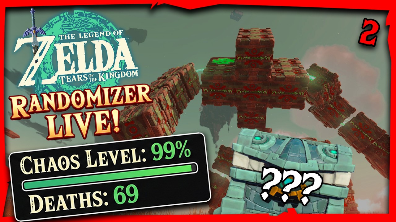 🔴Live! Das PURE Chaos | Zelda TotK Randomizer! [Part 2]