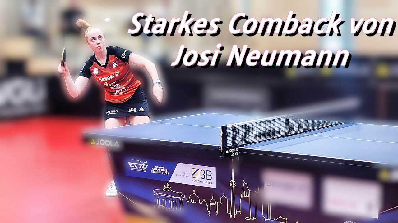 Josephina Neumann vs. Leila Oliveria | Comeback von Josi im Champions League Qualifikationsturnier