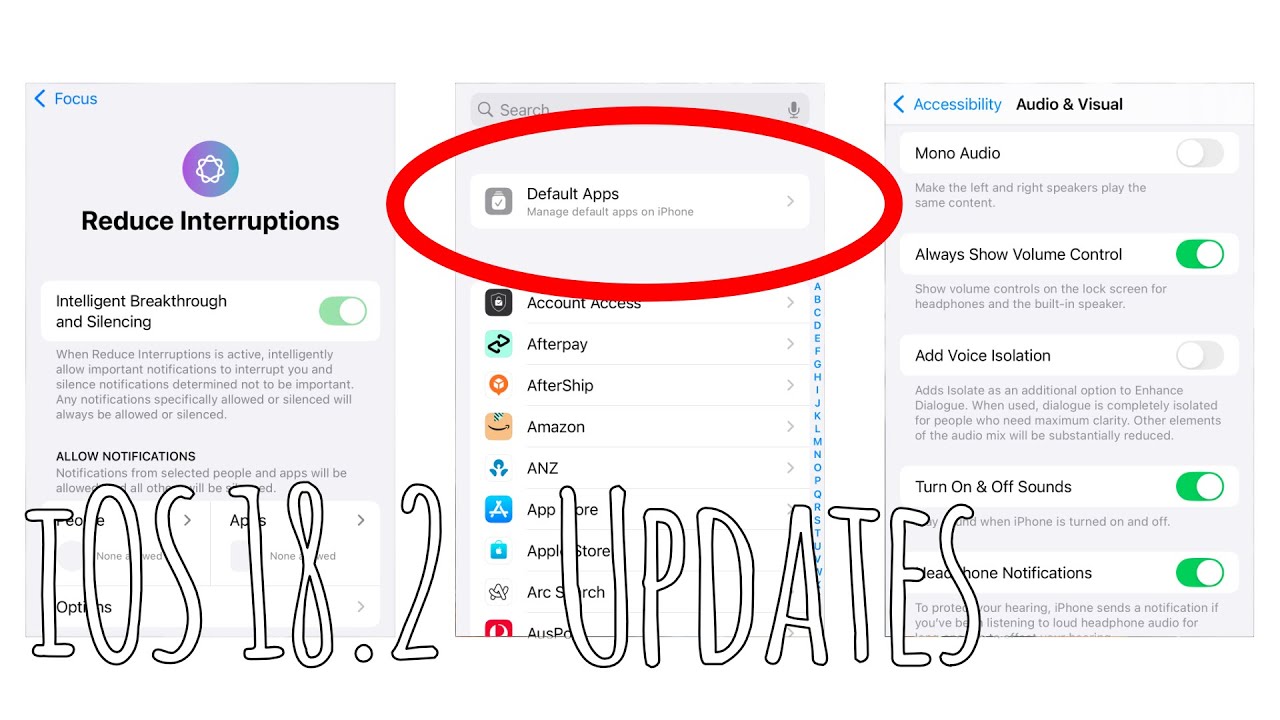 Hidden iOS 18.2 UPDATES!