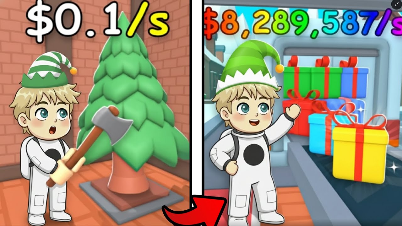 CeeGee Became Santa for 24 Hours in Roblox!