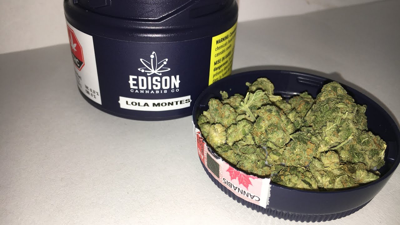 Weed Unboxing - Lola Montes by Edison Cannabis Company