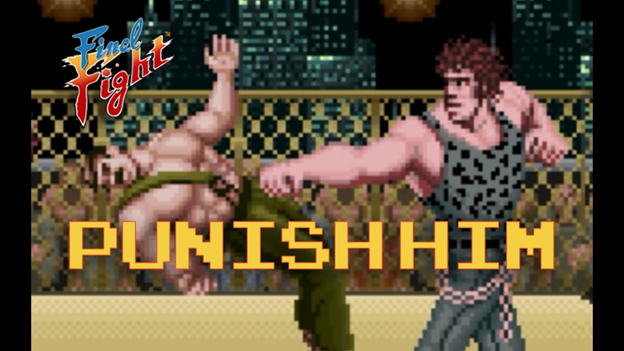 Haggar in Trouble - Final Fight - Cage Fight