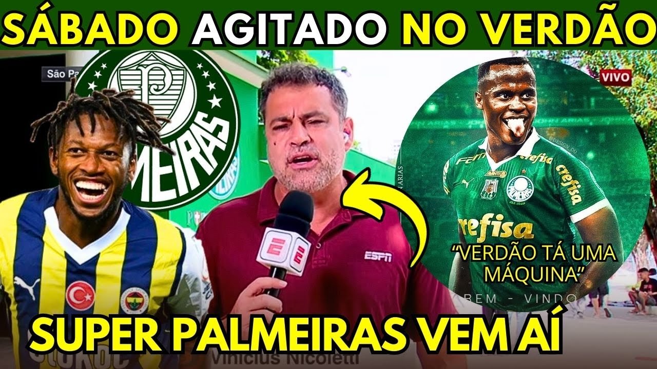 🤯SAIU AGORA! FRED NO VERDÃO? NICOLETTI COM NOTÍCIA BOMBÁSTICA DO MERCADO DA BOLA DIRETO DO ALLIANZ