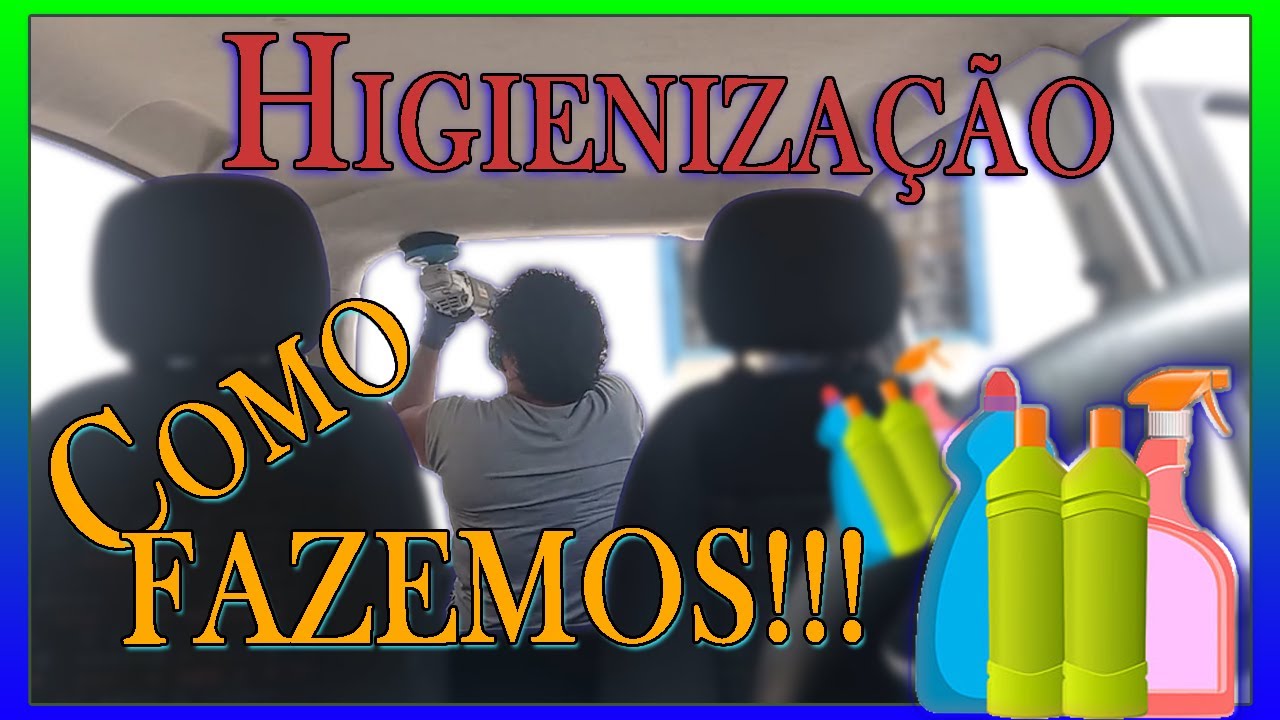 🚗 Como é a Higienização Interna do Carro? | Fiat Uno Vivace ✨