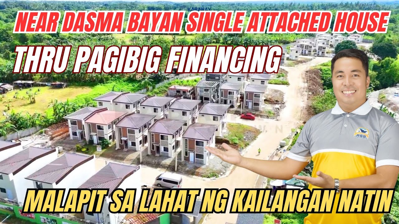 Near Dasma Bayan Single Attached House Thru Pagibig Financing |Linnea Single Attached sa Dasma Bayan