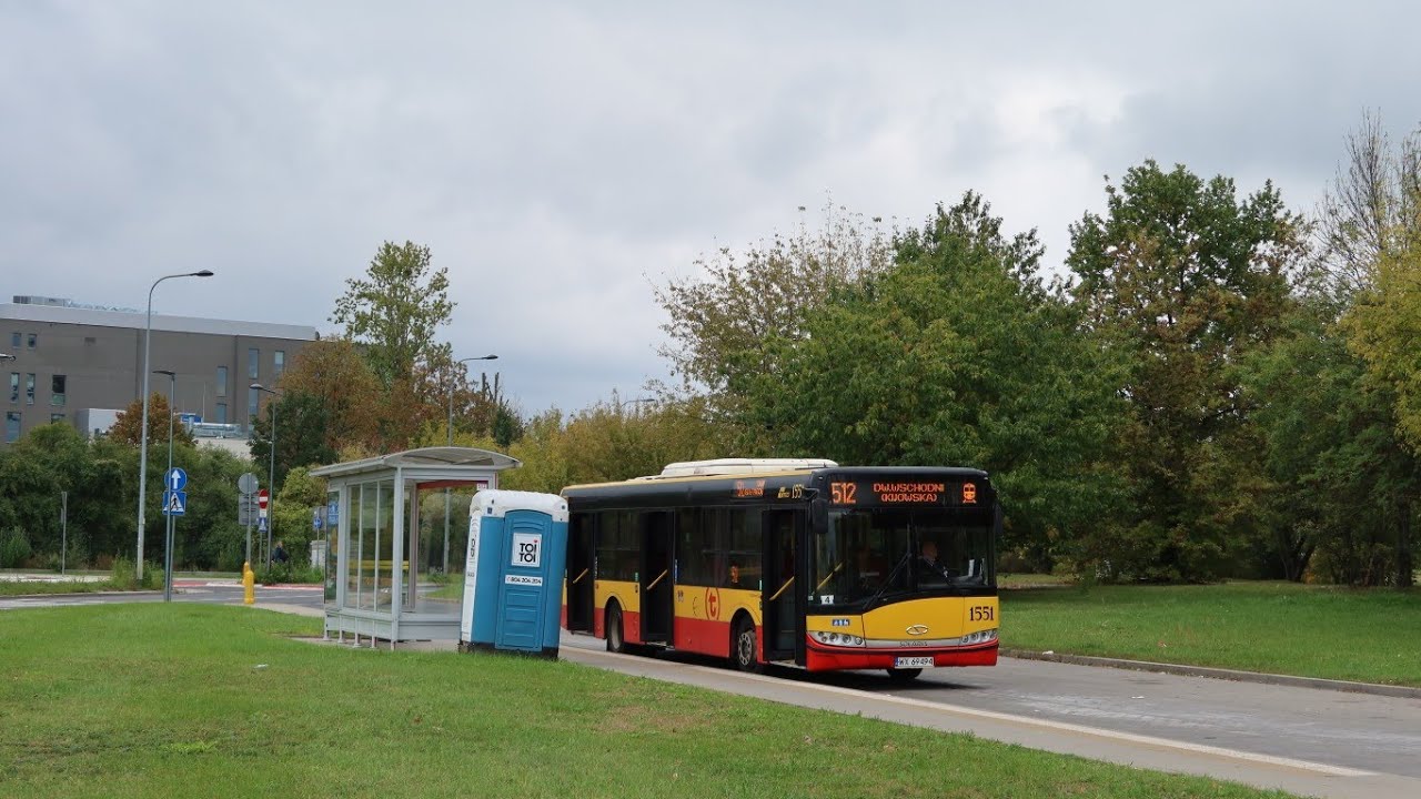 Linia 512 - Solaris Urbino 12 III #1551 (MZA Warszawa)