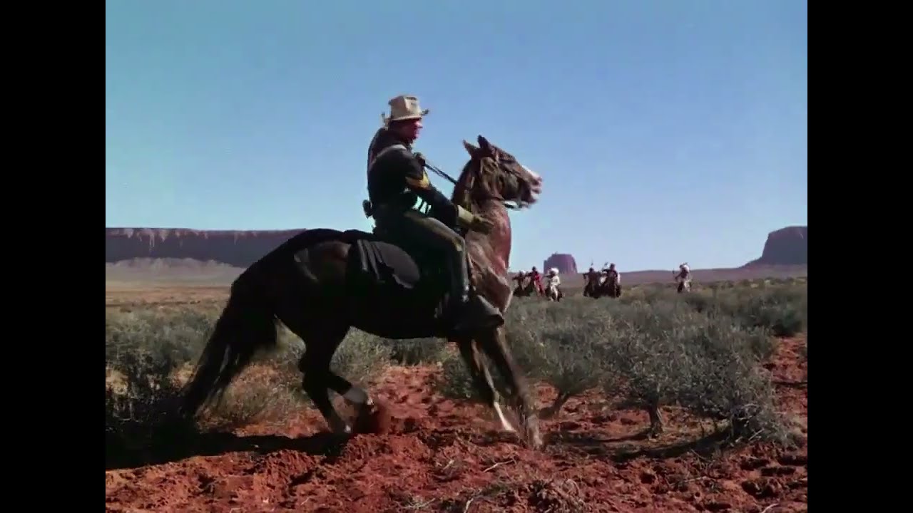 1949 I cavalieri del Nord Ovest  06  la cavalcata solitaria del sergente Tyree