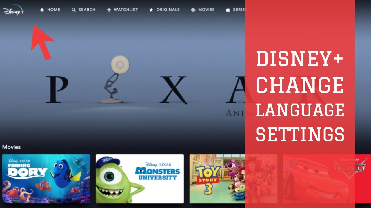 Disney Plus &mdash; как изменить языковые настройки в Disney+
