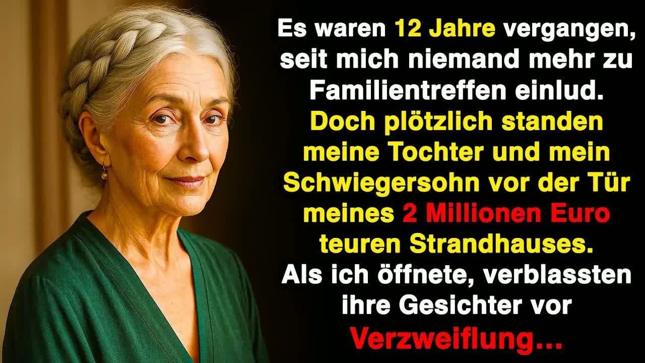 Nach 12 Jahren ohne Einladung zu Familientreffen tauchten sie plötzlich vor meinem Luxushaus auf