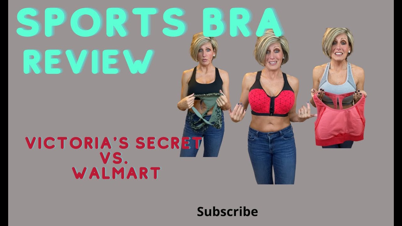 Victoria's Secret versus Walmart Sports Bra - Having Fun - Honest Review
