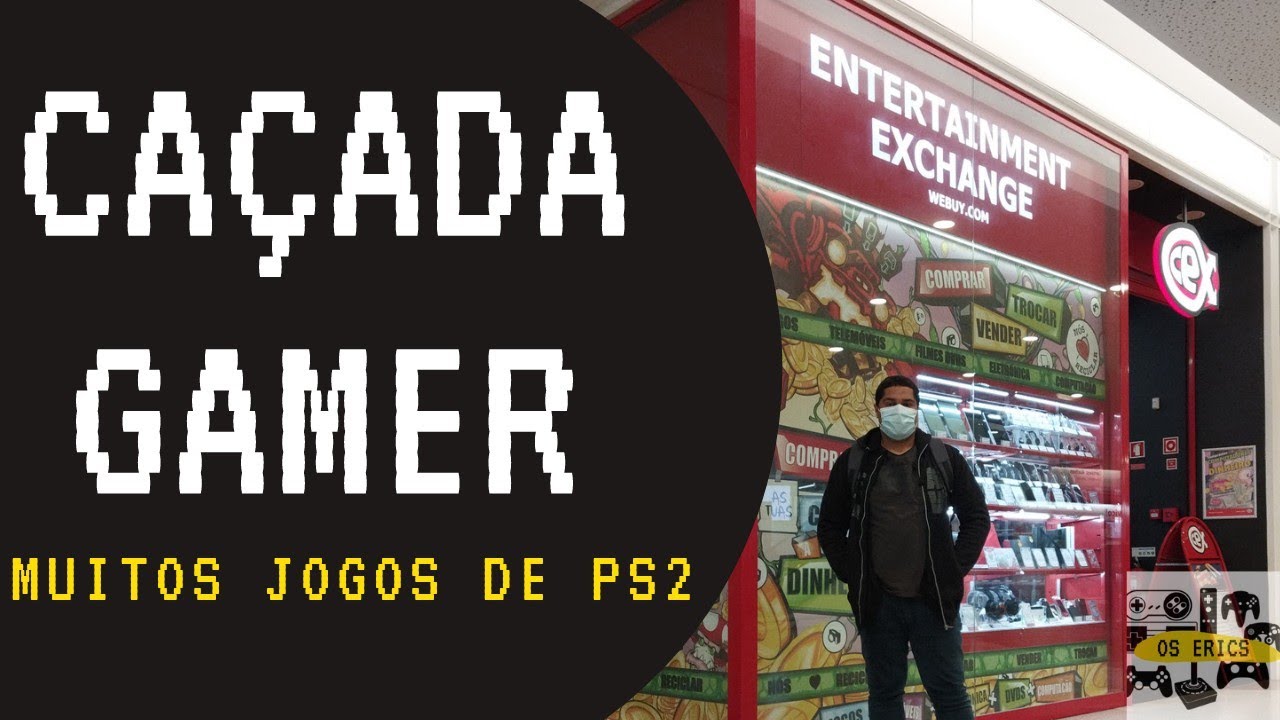 Caçada Gamer em Portugal, muito jogos de PS2, PSP, e outros