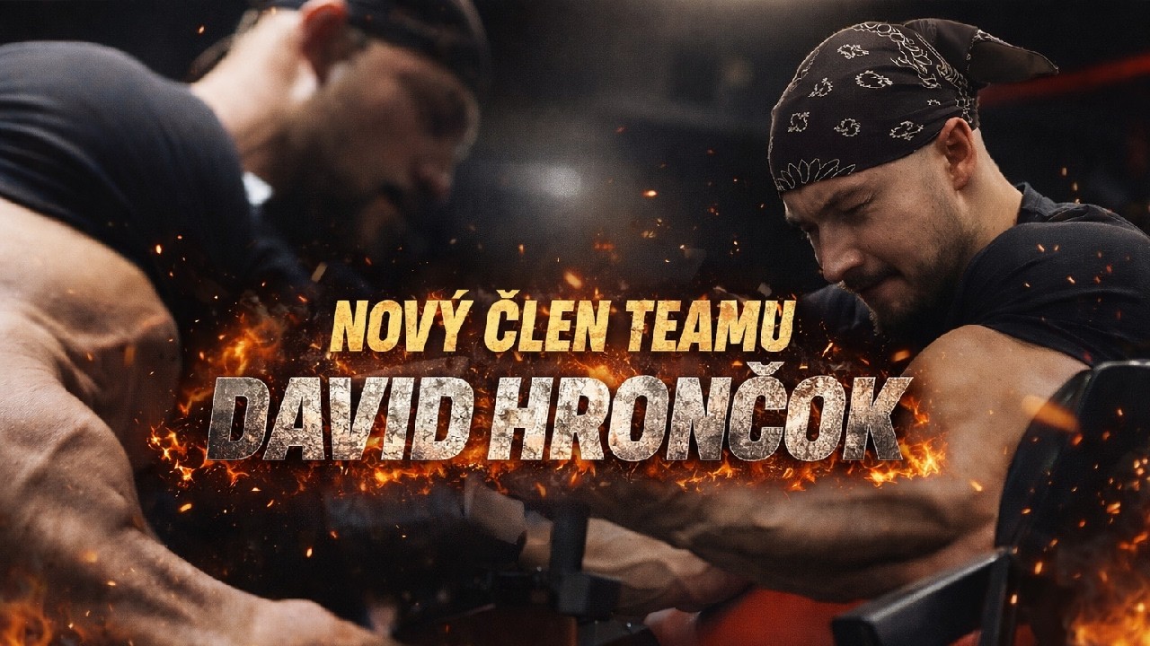 David Hrončok 👉 Yes Mě, HERE WE GO! | Trénink paží & Reveal spolupráce