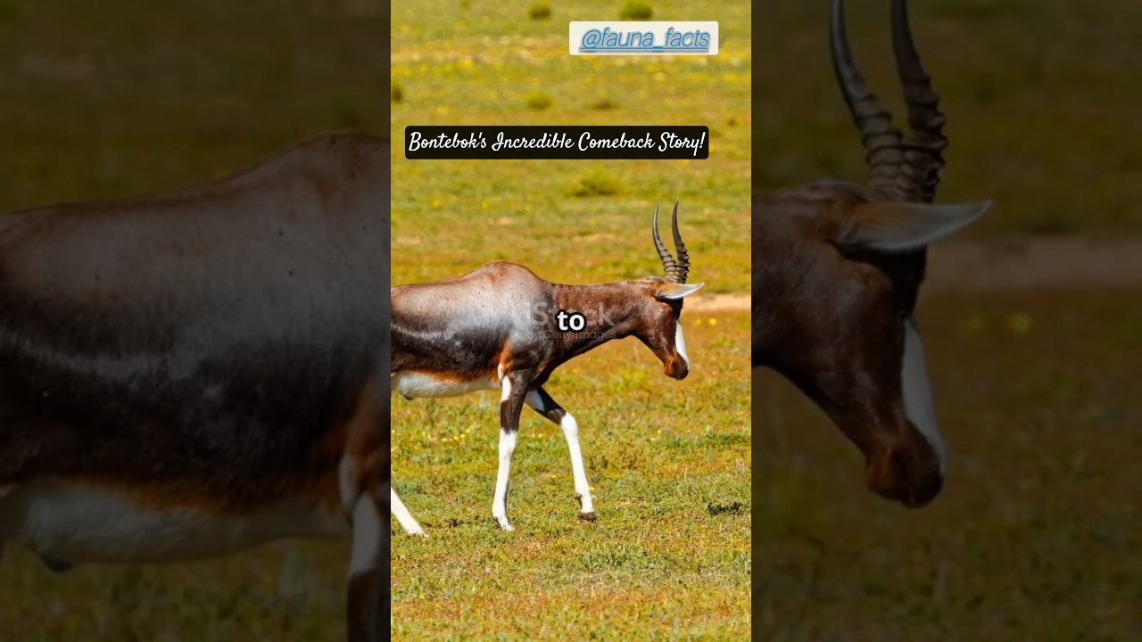 The Bontebok's Incredible Comeback Story!