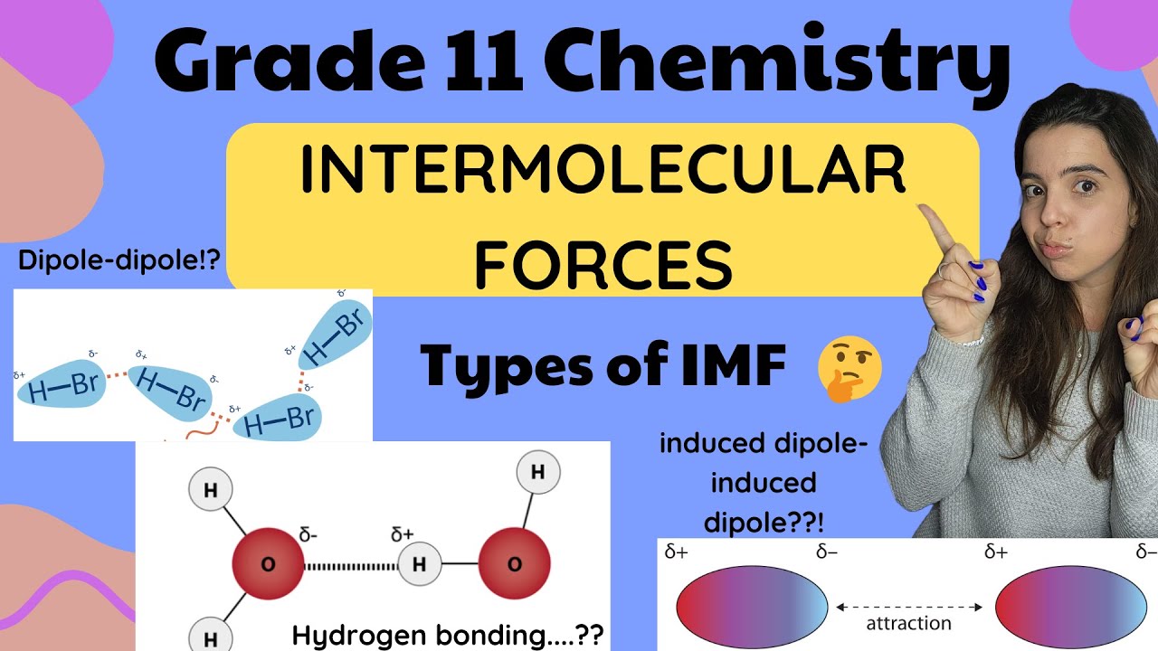 Intermolecular Forces Grade 11 Chemistry