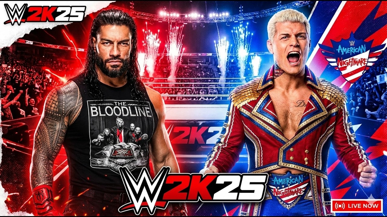 🔴 LIVE | WWE 2K25 Gameplay | #wwe2k25 | BigWheel Sim
