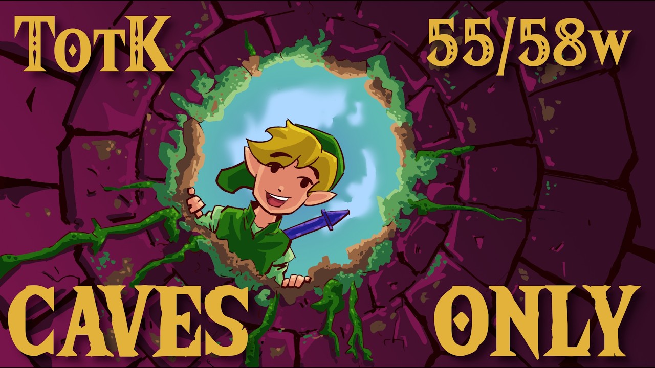 Caves Only TotK - Lurelin Village Well (55a/58w)