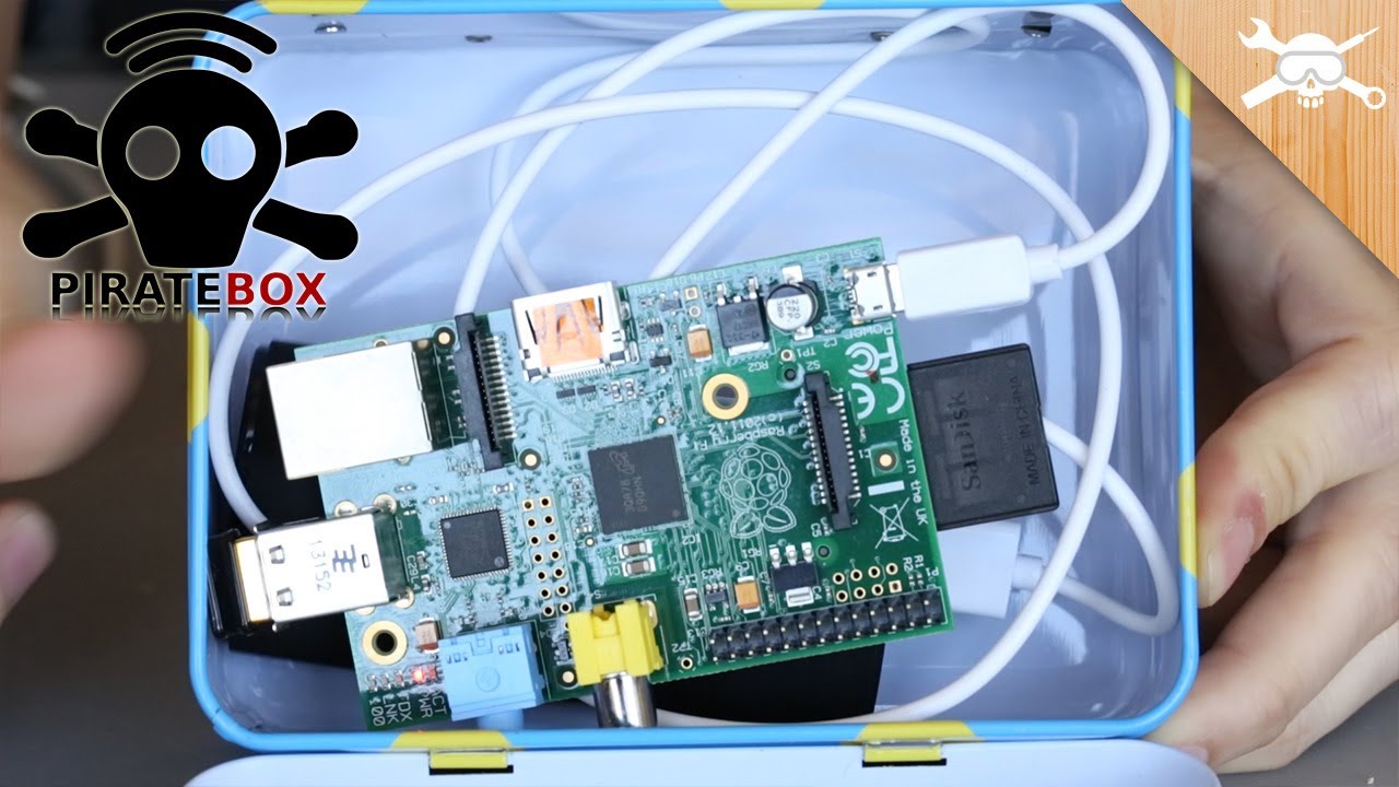 Raspberry Pi PirateBox для анонимного обмена файлами