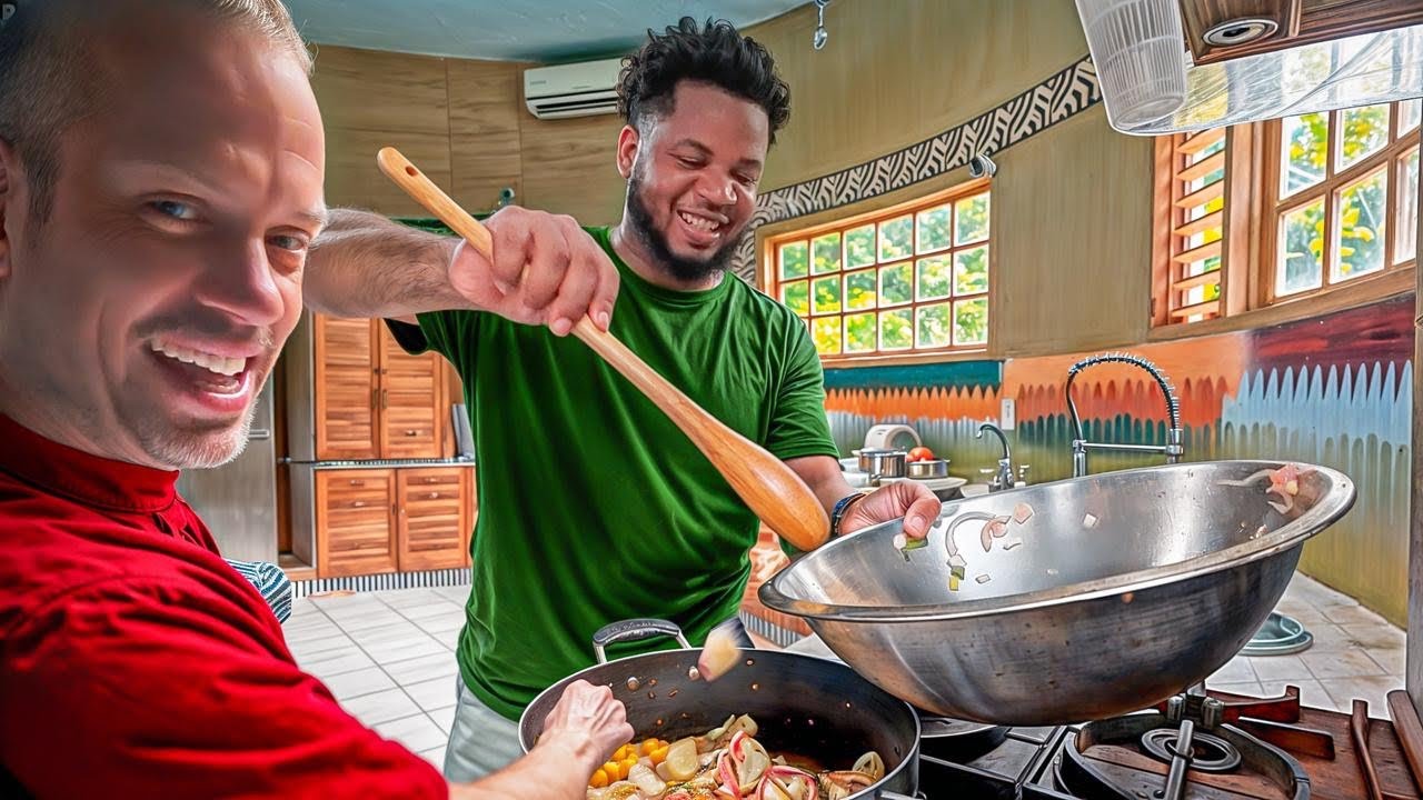 Cooking Real Jamaican Curry with My UK 🇬🇧 Subscriber! 🍛🔥