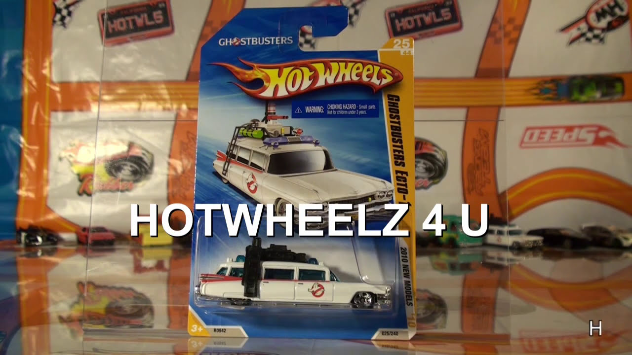 Ghostbusters Ecto-1 Hot Wheels #25/240 New Models 2011 @HotWheelz4U
