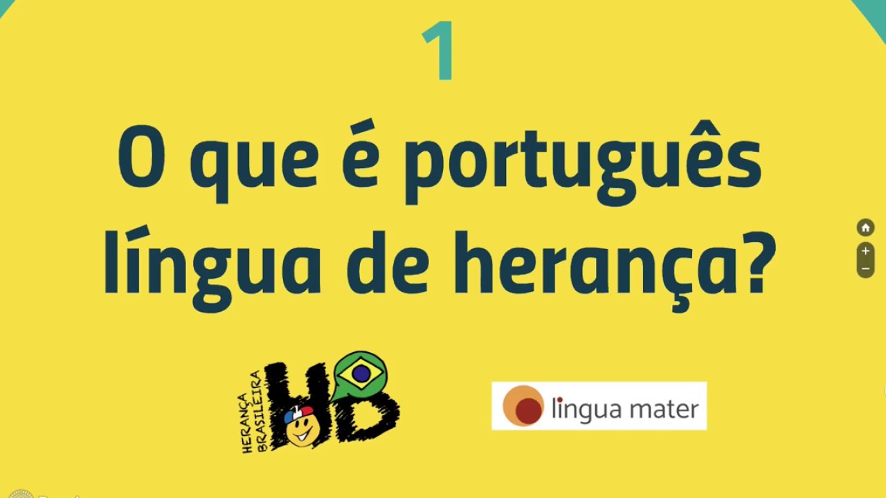 1 - O que é português língua de herança?