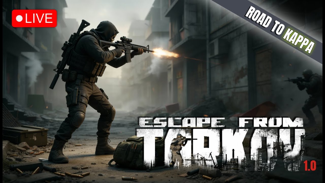 🔴LIVE Escape From Tarkov 1.0 – Road to Kappa Part 19 | EFT Gameplay, PvP, Loot & Quest Grind