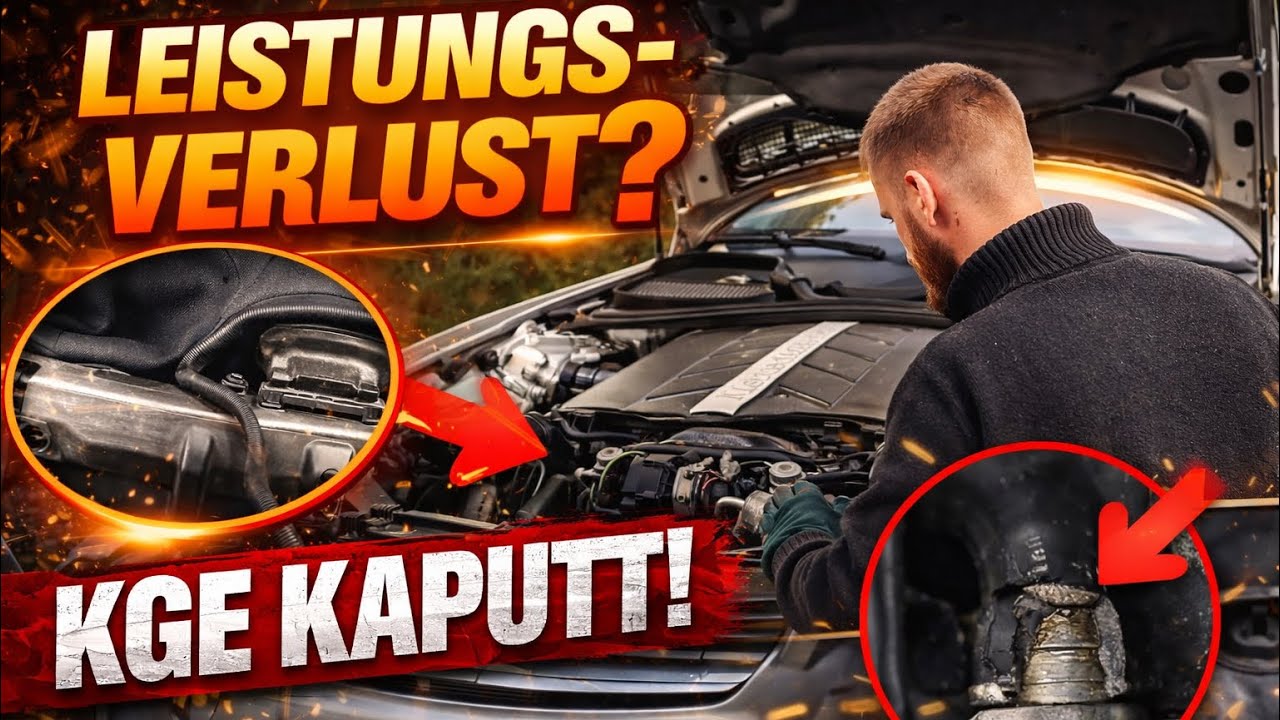 Mercedes CL500 C215 Leistungsverlust – KGE kaputt? Wir schauen alles an