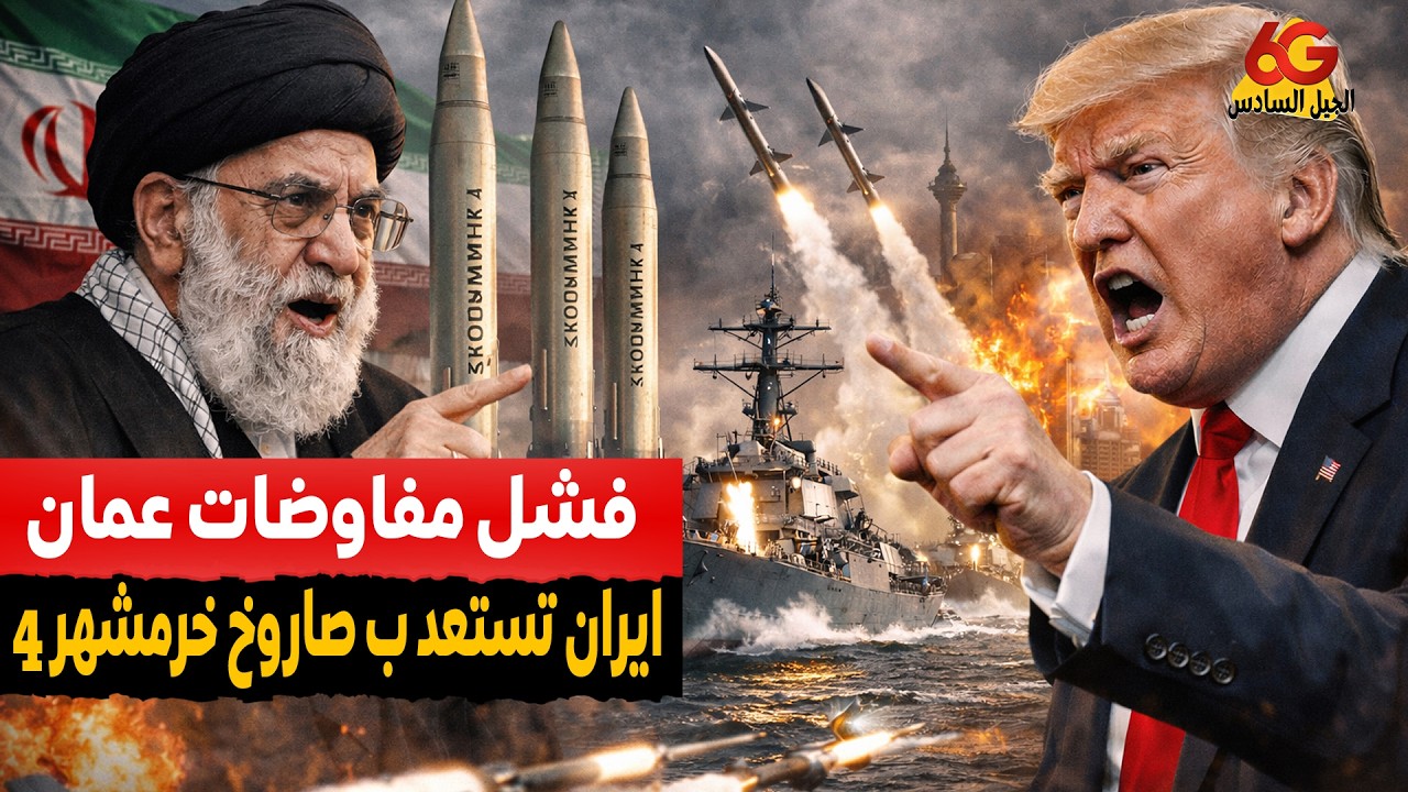 فشل مفاوضات مسقط وتحرك مدمّر في بحر العرب.. إيران تستعد بصاروخ خرمشهر-4 ونتنياهو يصرخ في واشنطن!