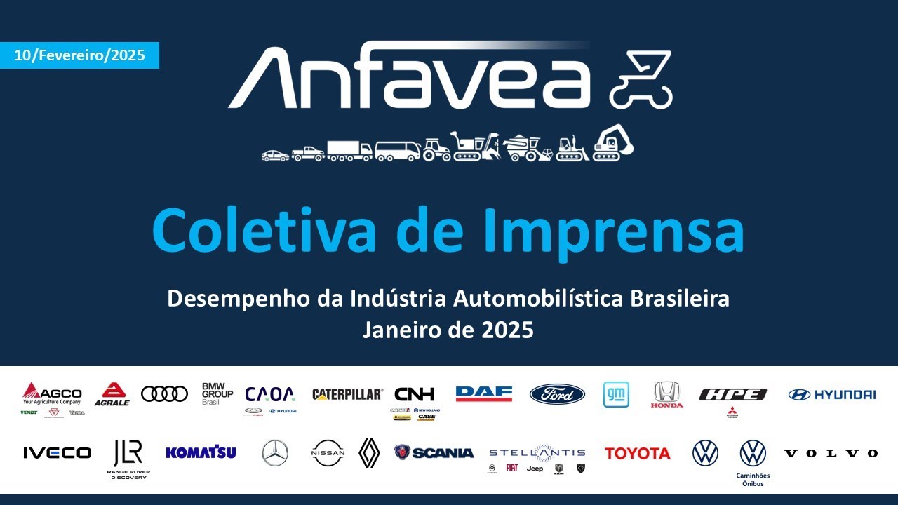 Coletiva de Imprensa ANFAVEA - 10 de fevereiro