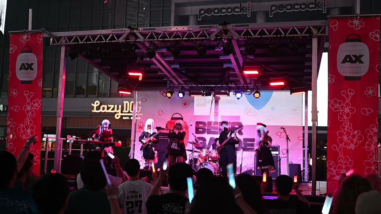 [Live Band Cover] [Ave Mujica] 素晴らしき世界 でも どこにもない場所 @AnimeExpo2025 Day2 Beer Garden