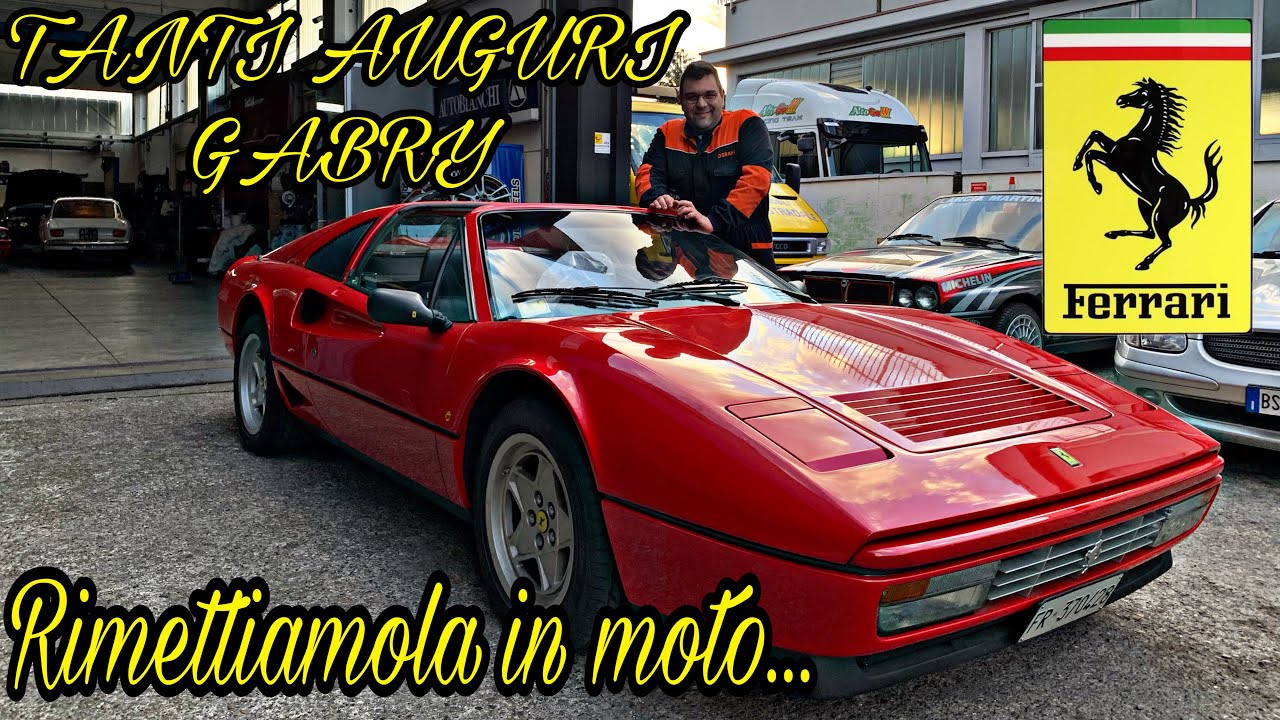 Dopo tanti anni di fermo, riavviamo la Ferrari, buon compleanno GASI…