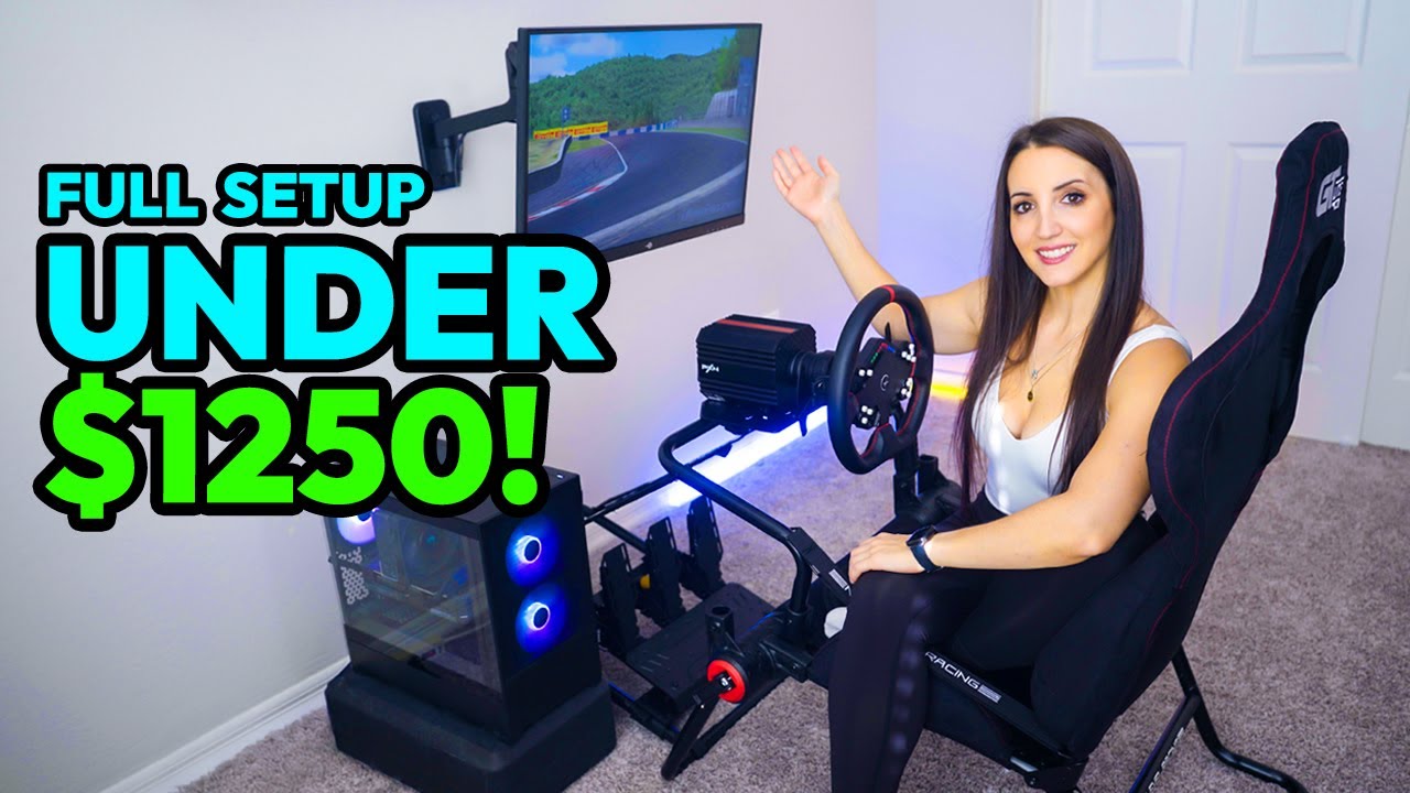The Best Budget Sim Racing Setup? PXN VD10 and Next Level Racing GTLite Pro Review!