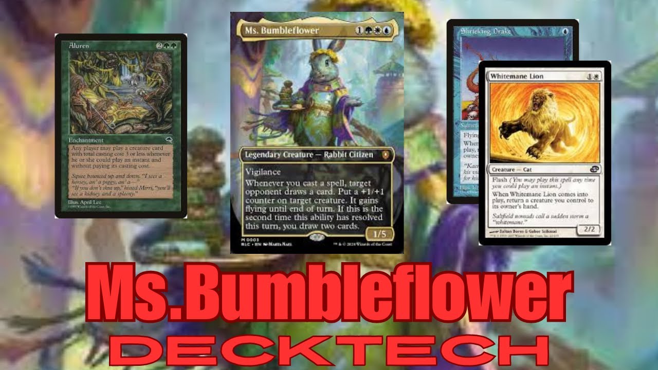 EDH Deck Tech: Ms.Bumbleflower: Draw to Death