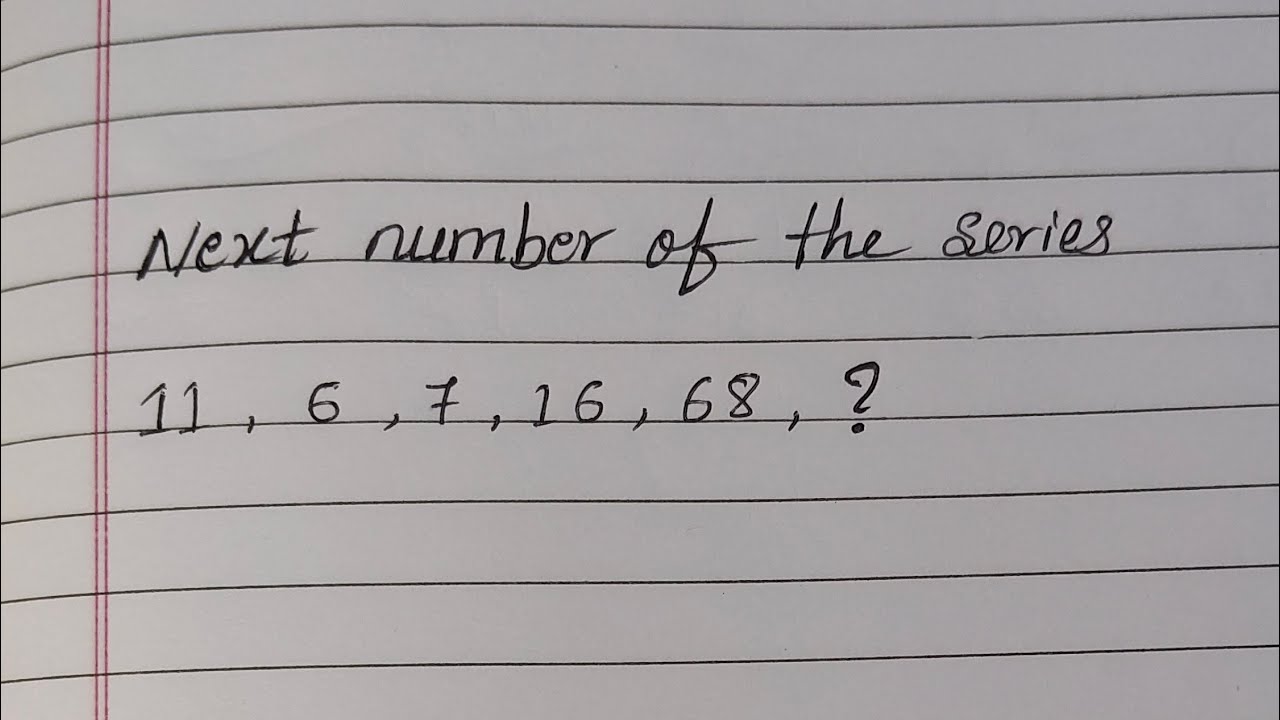 Number series Aptitude question @Apti with Gayatri