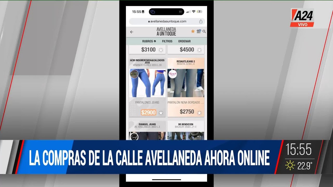 📱 Las compras de la calle Avellaneda ahora online